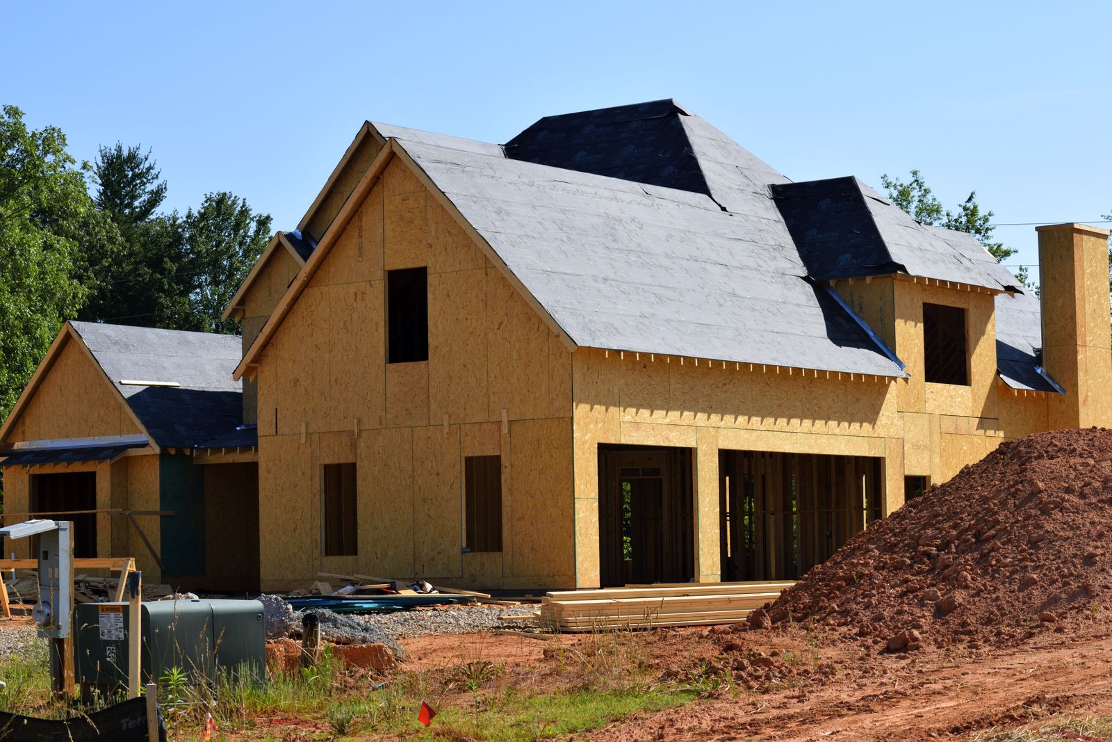 Housing typical of Chesterfield County, Chesterfield